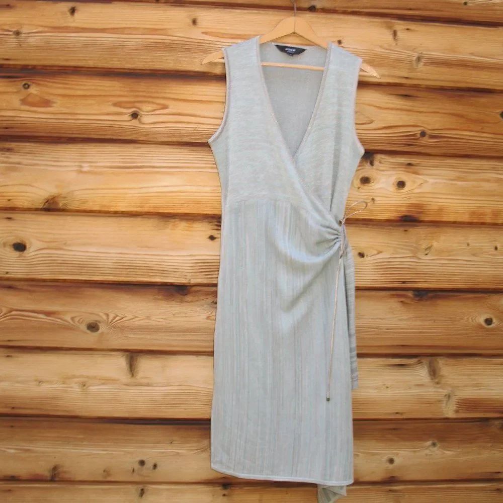 Misook Knit Wrap Dress
